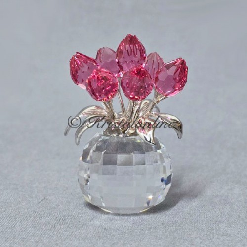 Vaas Roze Tulpen